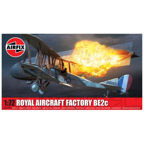 ROYAL AIRCRAFT FACTORY BE2C KIT 1:72 Airfix Kit Aerei Nouveau modèle - Photo 1/1