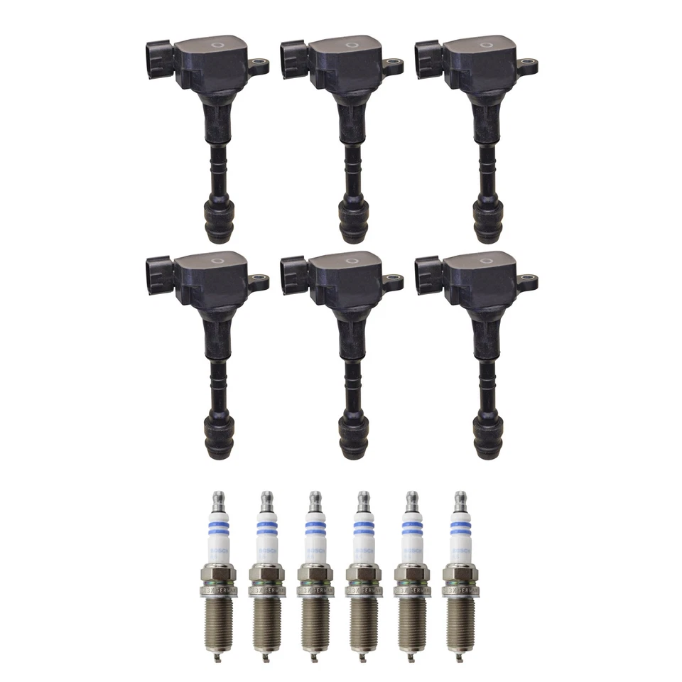 Kit de bobina de ignição Denso para Nissan Pathfinder Quest Altima Maxima Infiniti I35 - Imagem 1 de 1