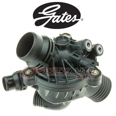Gates Coolant Thermostat for 2011-2014 BMW X6 3.0L L6 - Antifreeze Coolant vi — 第 1/4 张图片