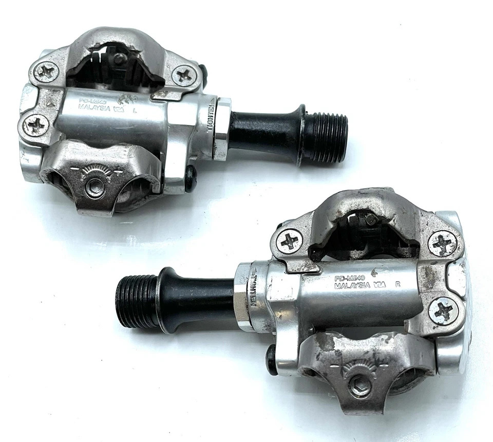 Shimano PD-M540 SPD Clipless Pedals Dual-Sided MTB XC Gravel Bike - Image 1 of 4
