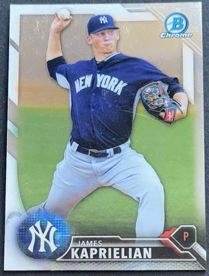 2016 Bowman Chrome Prospects #BCP71 James Kaprielian - New York Yankees - Image 1 of 2
