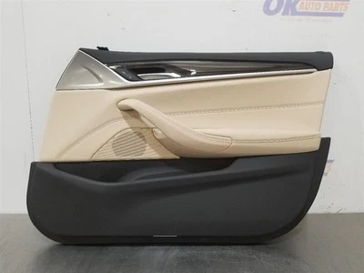 19 2019 BMW 530I DOOR TRIM PANEL FRONT RIGHT PASSENGER BEIGE  Foto 1 de 4