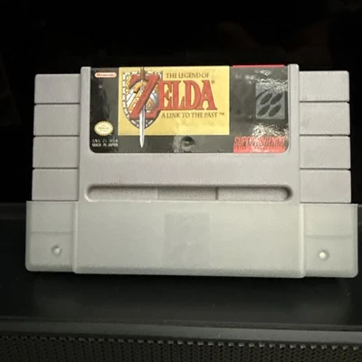 Juego The Legend of Zelda SNES "A Link to the Past" Probado y Funcionando Original Foto 1 de 4