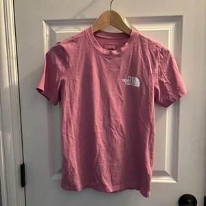 North Face Women’s Pink Short Sleeve Size Xs - Picture 1 of 5