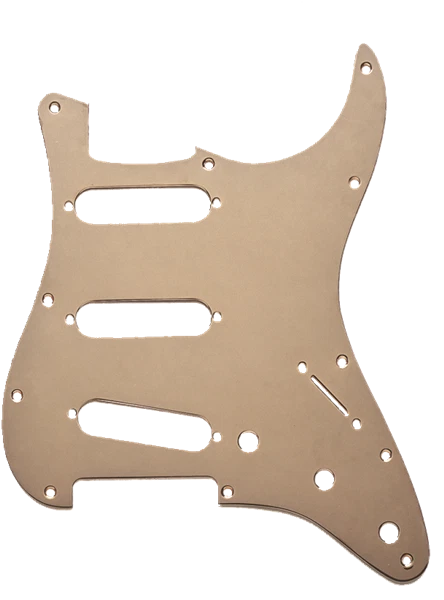 Golpeador Fender American Standard Stratocaster genuino de 11 agujeros, anodizado dorado Foto 1 de 1