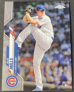 2020 Topps Chrome Update Alec Mills RC Chicago Cubs #U-7