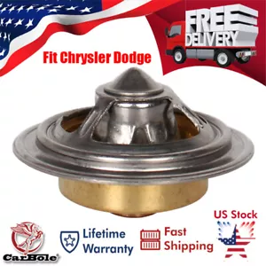 NEW Thermostat 4366 High Flow Engine Coolan Thermostat Fit Chrysler Dodge 2.48'' - Picture 1 of 9