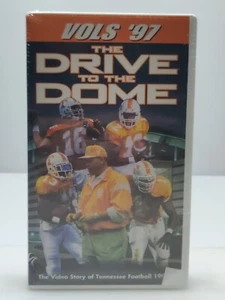 NCAA VHS Football Tennessee Vols "The Drive to the Dome" SEC Peyton Manning NEW - Picture 1 of 5