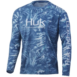 Huk Men's Stone Shore Pursuit LS Shirt H1200409 - Choose Size / Color - Picture 1 of 12