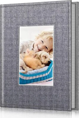 Carteira portátil álbum de fotos foto 4x6 foto 52 foto pequena mini capacidade capa de couro - Imagem 1 de 4