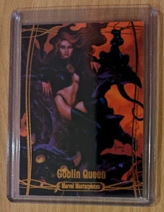 2016 Marvel Masterpieces Orange #22 Goblin Queen #9/99 - Picture 1 of 2