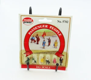 Model Power HO Scale Passenger People Figures No. 5702 NOS - Picture 1 of 4