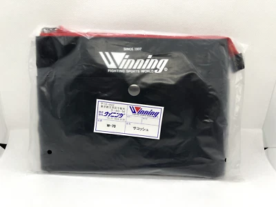Bolso de Boxeo Winning Bolso de Equipo Bolso de Hombro W-70 Negro NUEVO JAPÓN Foto 1 de 4