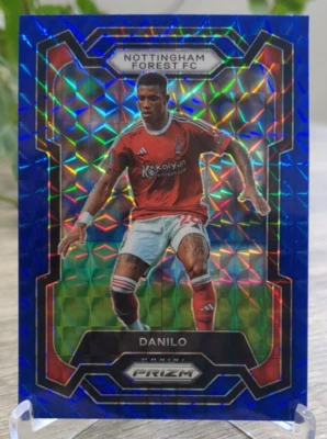 2023-24 Panini Prizm Premier League Blue Mosaic #240 Danilo - Image 1 of 2