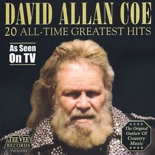 DAVID ALLAN COE - 20 ALL TIME GREATEST HITS NEW CD