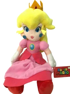 Peluche grande Princesa Melocotón 16 pulgadas de alto. Nuevo. Super Mario Nintendo - Imagen 1 de 2