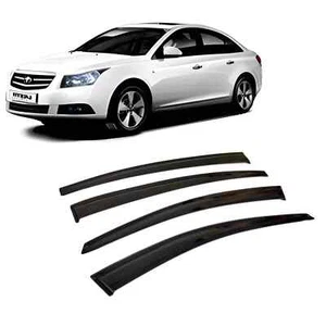 Wind Rain Sun Guard Deflectors For Daewoo Lacetti 2008 - 2017 Sedan External Fit - Bild 1 von 11