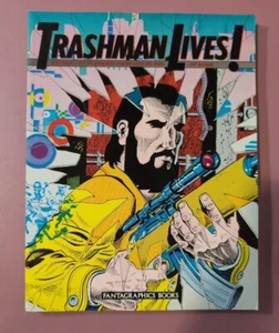 Trashman Lives! Gesammelte Geschichten 1968-1985 1. Auflage Spanien Fantagraphics Comic - Bild 1 von 5