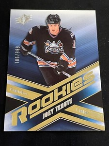 2005-06 SPX JOEY TENUTE #/999 Rookie Card, Washington Capitals, No.293