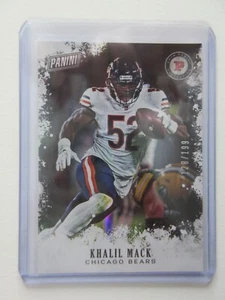 2019 Panini Black Friday NFL Khalil Mack Silver Holo Prizm Lava Wave 128/199 - Picture 1 of 4