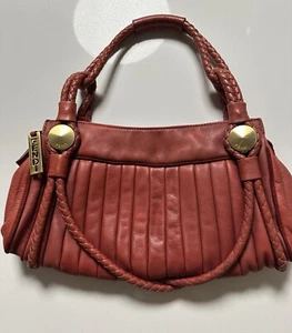 Fendi Vintage Selleria Shoulder Bag - Red With Gold Hardware - Picture 1 of 9