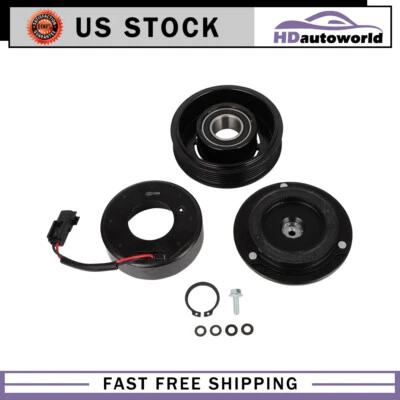 AC A/C Compressor Clutch Kits For Ford Taurus Lincoln MKS 3.5L 2010-2011 2012 - Image 1 of 4