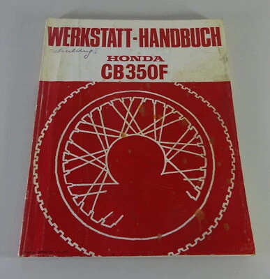 Manual De Taller Honda Motocicleta CB 350 F -FOUR- / Sportourer Año 1973 - Imagen 1 de 3