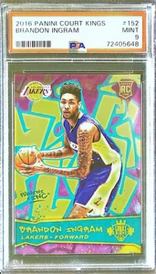 2016-17 Panini Court Kings Brandon Ingram LEVEL III Rookie RC PSA 9 - Picture 1 of 2