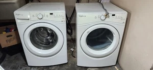 Whirlpool Duet Washer & Dryer White, Good Condition - Picture 1 of 3