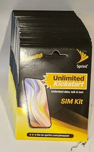Lot de 50 kits SIM Sprint Apportez Votre Téléphone 3 tailles Nano Micro Mini - Neuf ! - Photo 1 sur 3