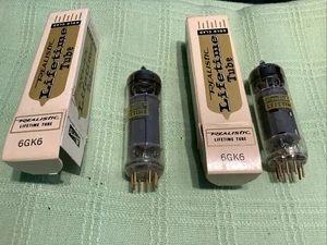 Matched Pair Realistic Lifetime 6GK6 Tube Tests 750 Each With Eico Tester - Picture 1 of 3