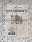 ALDO MORO Assassinato Giornale QUOTIDIANO LA STAMPA 10 MAGGIO 1978 Completo