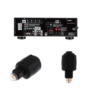 Spdif 3.5mm Mini Jack Plug To Toslink Audio Adapter Female To Male Optical - Picture 1 of 7
