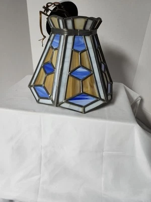 Lámpara colgante vitral Foto 1 de 4