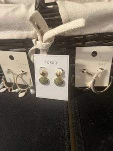 A New Day And Posture Earrings - Picture 1 of 5