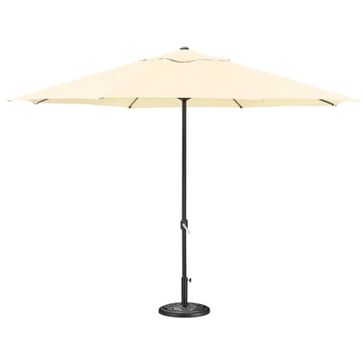 13Ft Aluminum Outdoor Patio Umbrella with Round Base for Garden Market - Image 1 of 4