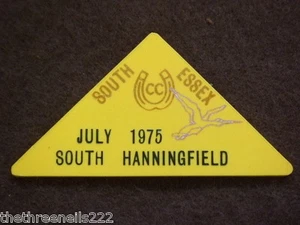 INSIGNIA CARAVAN CLUB RALLY - SOUTH HANNINGFIELD - JULIO 1975 - Imagen 1 de 1