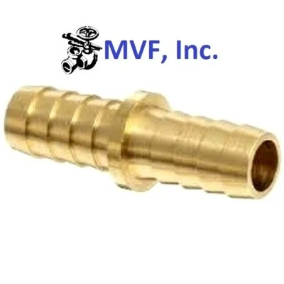 Hose Barb Mender Splicer for 1/4" ID Hose NPT Brass Fuel Fitting HM-4 - Image 1 of 4