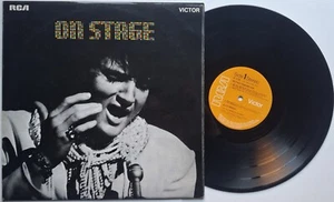 Elvis Presley - On Stage - 12" Vinyl LP - RCA Victor UK Press 1970 - (VG+/VG+) - Picture 1 of 5