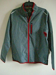 Mens Nordic Track Performance Jacket Gray Size Medium Water Resistant - Picture 1 of 2