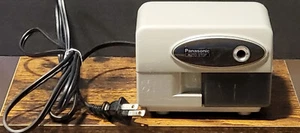 Panasonic Auto Stop Pencil Sharpener Vintage Model KP-310 Tested Works Great! - Picture 1 of 7