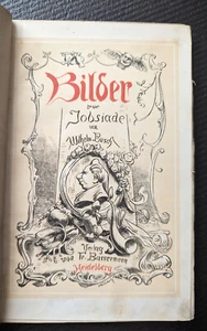 Bilder zur Jobsiade von Wilhelm Busch Erstausgabe 1872 Verlag von F. Bassermann - Bild 1 von 8