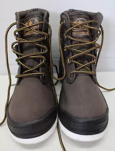 BOTAS DE PESCA CON MOSCA HODGEMAN WADELITE 8" SUELA DE FIELTRO VADEADORES CORDONES PARA HOMBRE 7 - Imagen 1 de 8