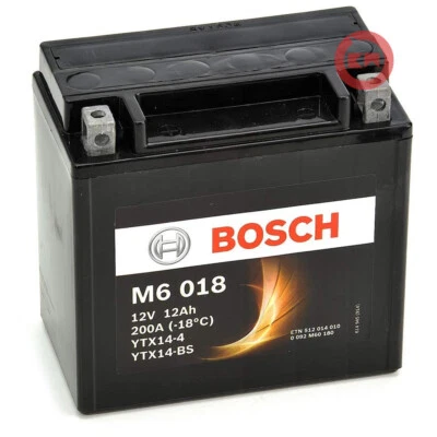 BOSCH YTX14-BS AGM HUSQVARNA Nude R 900 2012-2013 BATTERY - Image 1 of 4