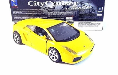 LAMBORGHINI GALLARDO NEWRAY 1/32 DIECAST CAR MODEL, CITY CRUISER COLLECTION, NEW - Image 1 of 4