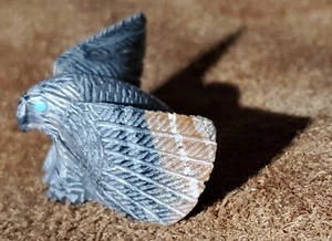 Zuni HERB HUSTITO hand Carved Eagle Fetish - Picture 1 of 10