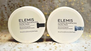 2x~ELEMIS~Dynamic Resurfacing Facial Pads~14 Pads each~Travel Size~NWOB~Sealed~ - Picture 1 of 1