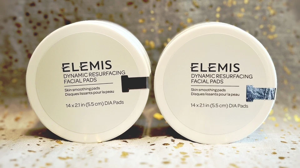 2x~ELEMIS~Dynamic Resurfacing Facial Pads~14 Pads each~Travel Size~NWOB~Sealed~ - Image 1 of 1