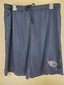 0724 BOYS YOUTH TENNESSEE TITANS Polyester Jersey SHORTS W/Pockets - Picture 1 of 2