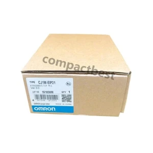 New For Omron CJ1W-EIP21 Ethernet PLC Module Sealed In Box Free Shipping - Picture 1 of 5